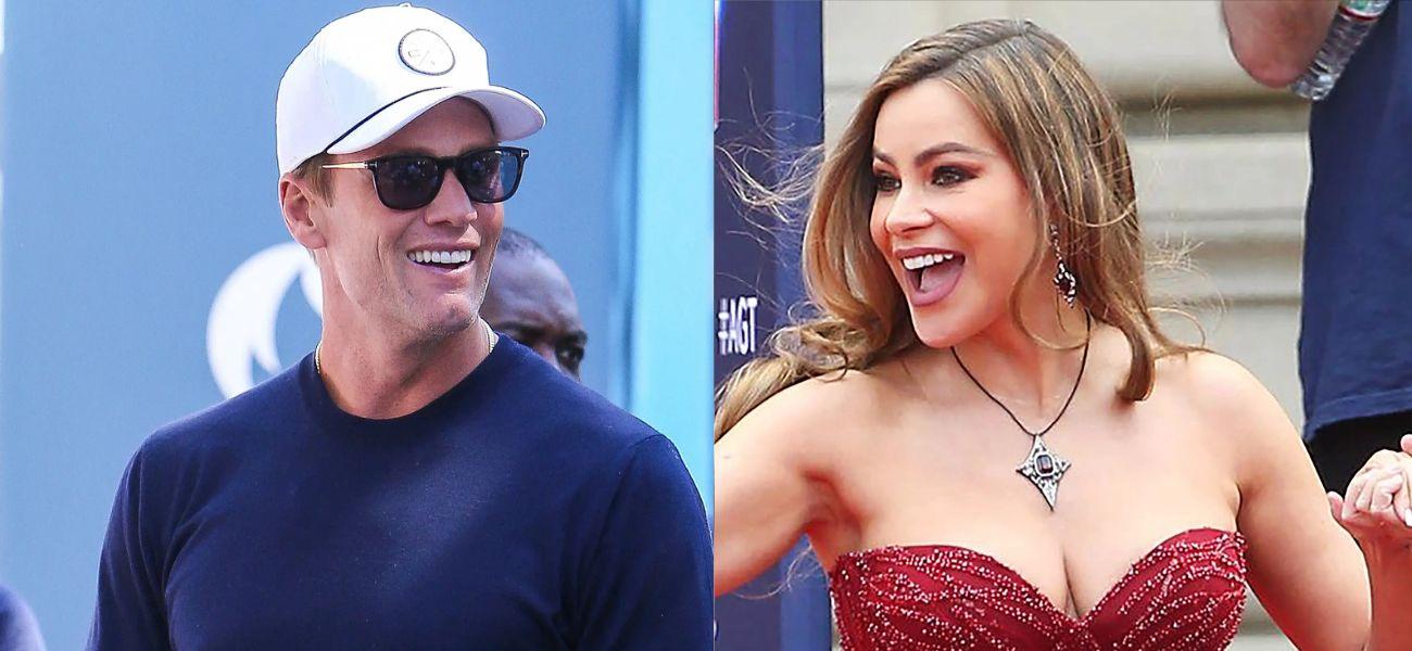 Tom Brady, Sofia Vergara photo collage