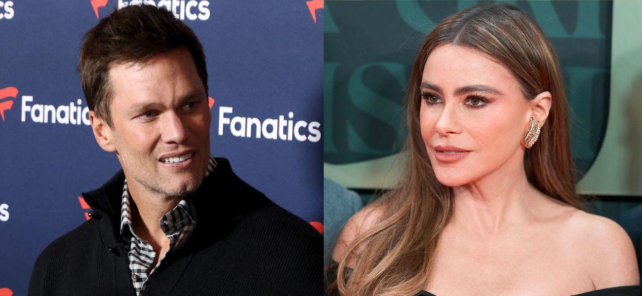 Tom Brady, Sofia Vergara photo collage