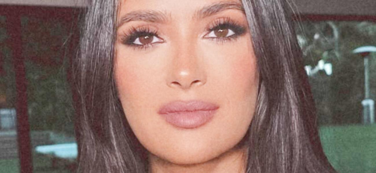 Salma Hayek close up
