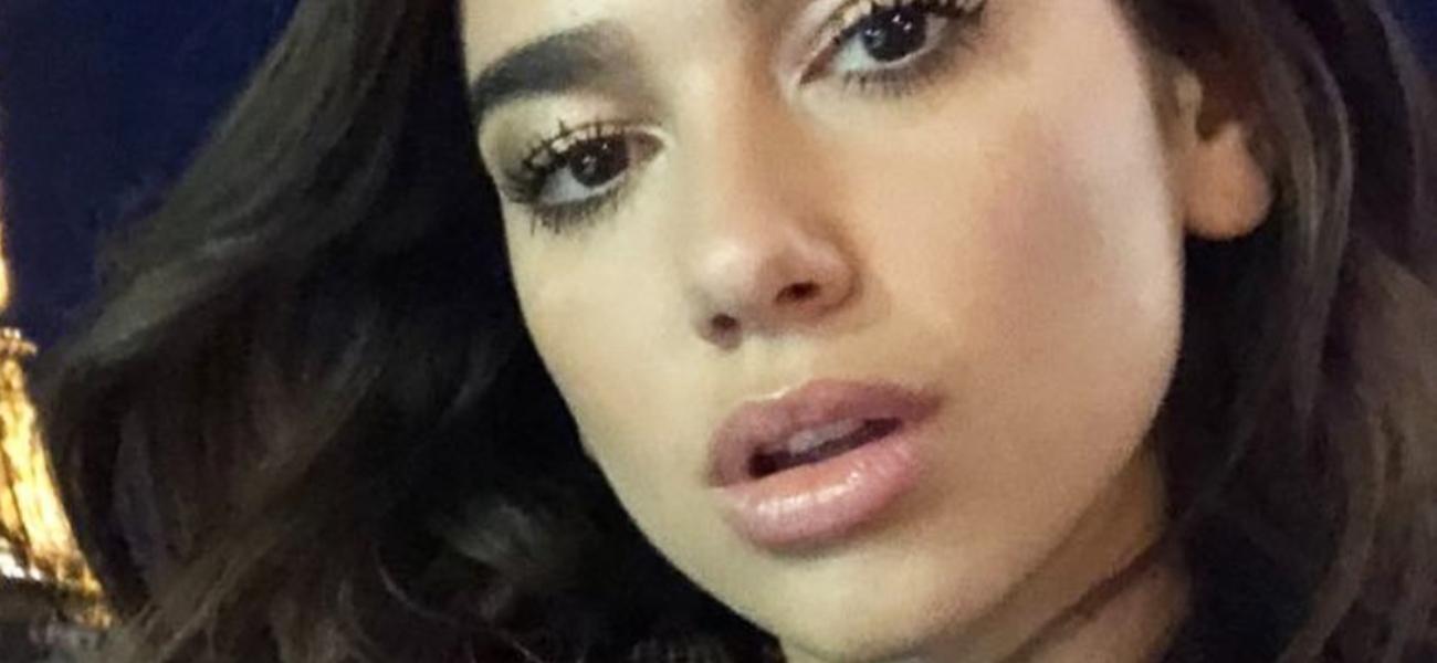 Dua Lipa close up