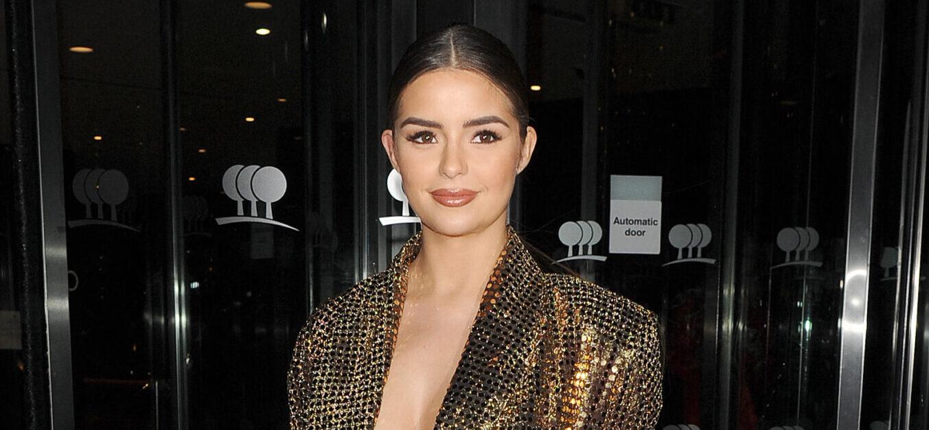 Celebrities leaving the OK Magazine Beauty Awards, held at Park Plaza Hotel Westminster. 26 Nov 2018 Pictured: Demi Rose Mawby. Photo credit: Will / MEGA TheMegaAgency.com +1 888 505 6342 (Mega Agency TagID: MEGA313836_018.jpg) [Photo via Mega Agency]