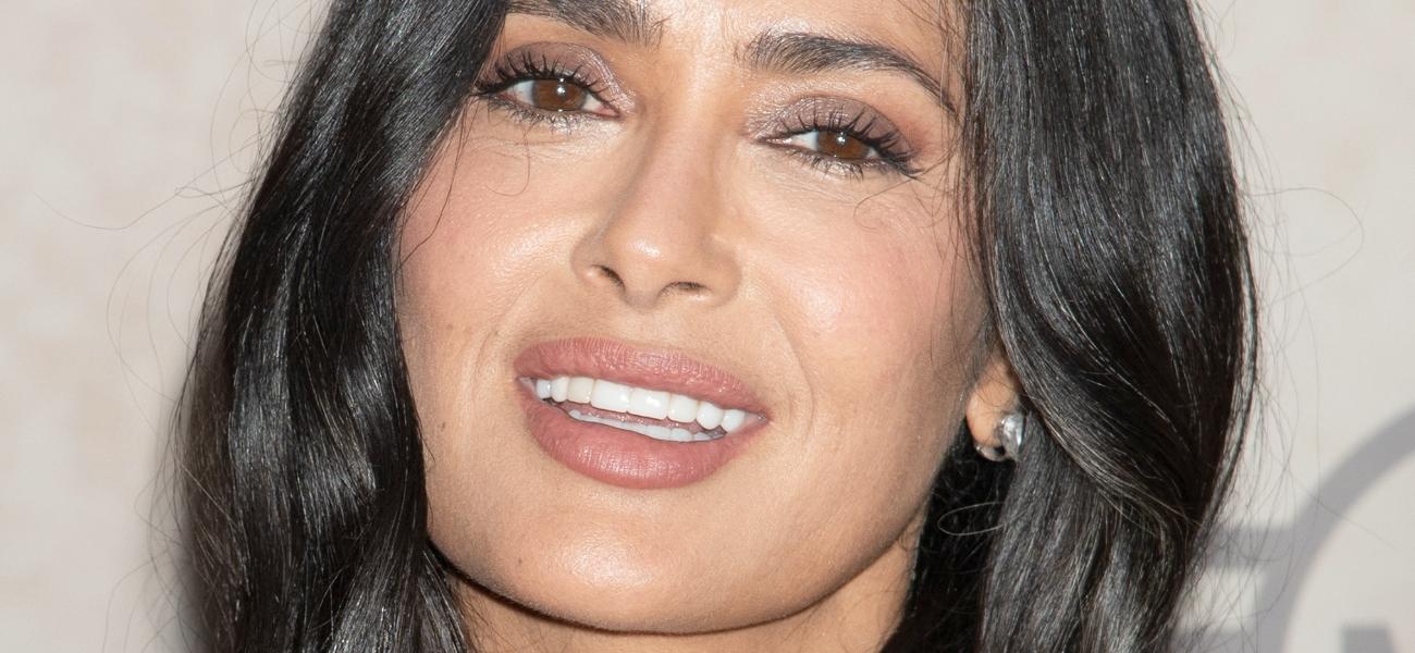 Salma Hayek close up