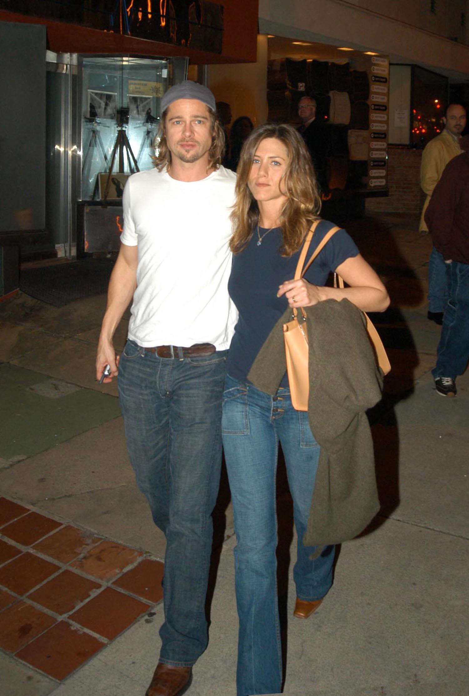 Brad Pitt and Jennifer Aniston