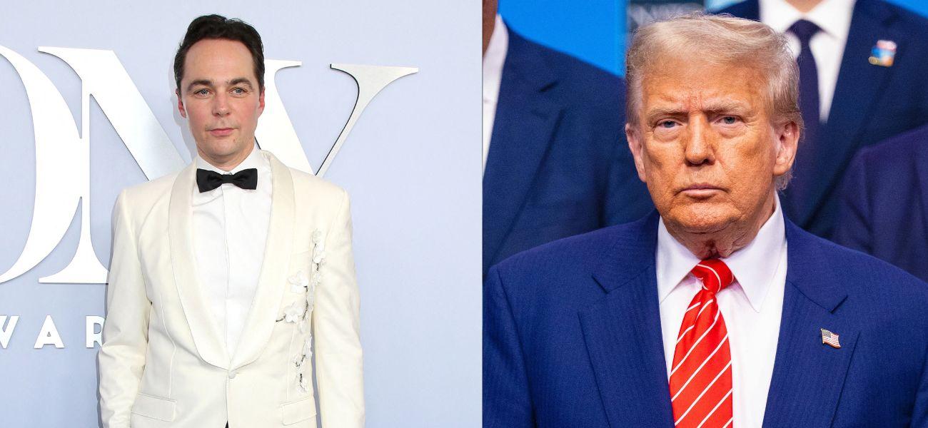 Jim Parsons and Donald Trump