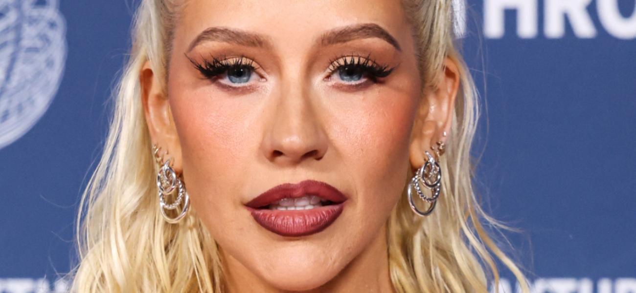 Christina Aguilera close up