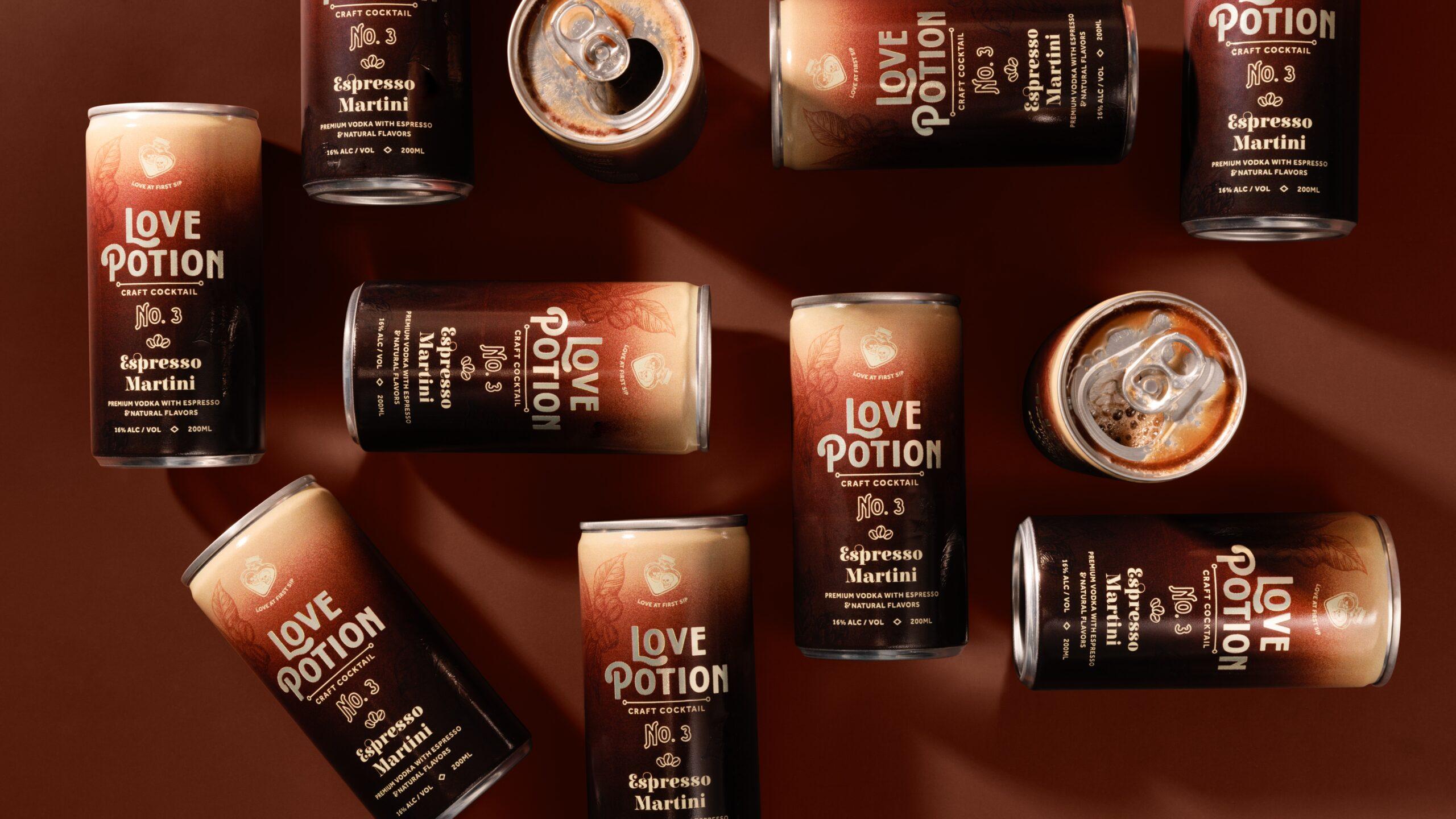 Love Potion cans