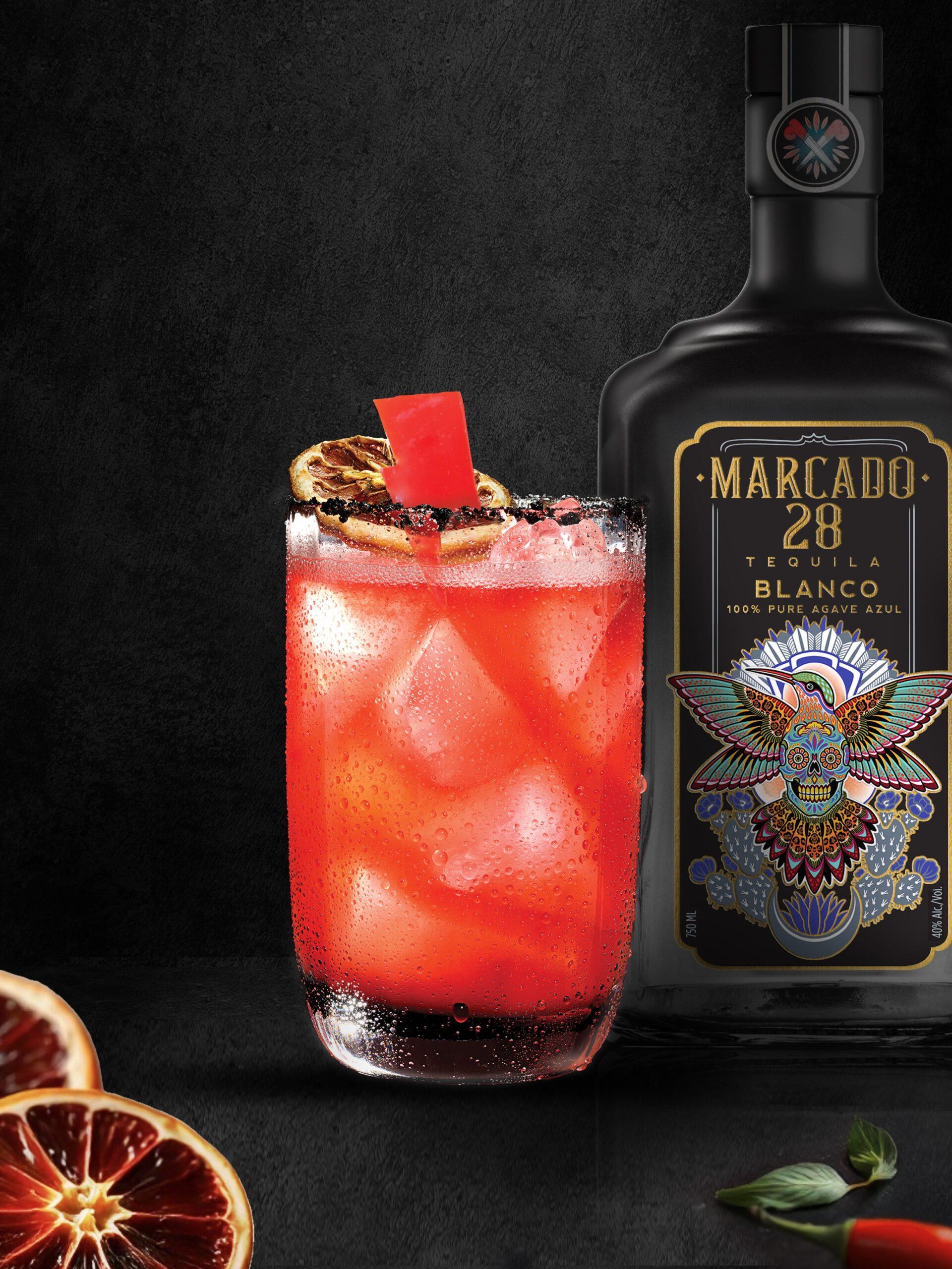 Marcado 28 tequila cocktail