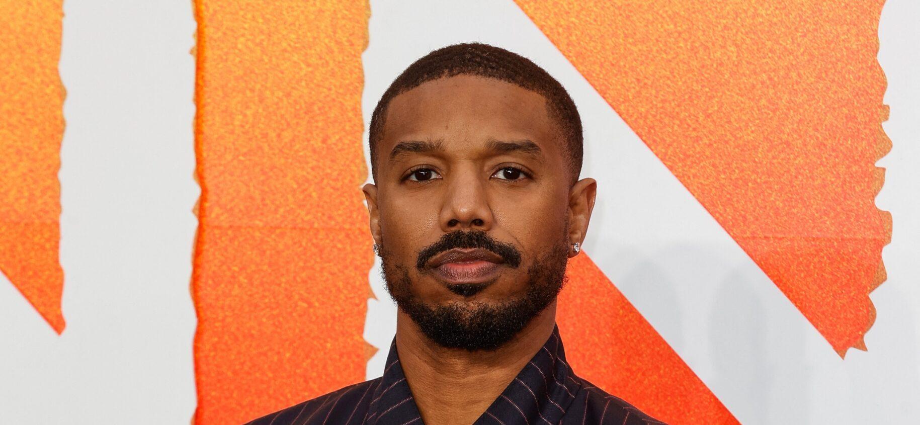 Michael B. Jordan at European Premiere Of 'Sinners' Held At The Cineworld Leicester Square In London