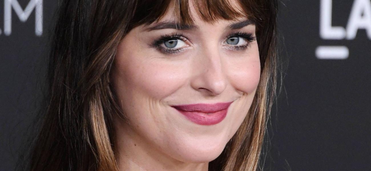 Dakota Johnson close up