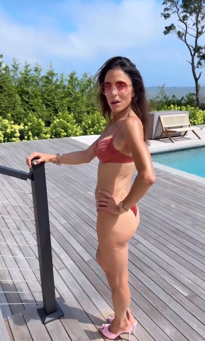 Bethenny Frankel in thong bikini