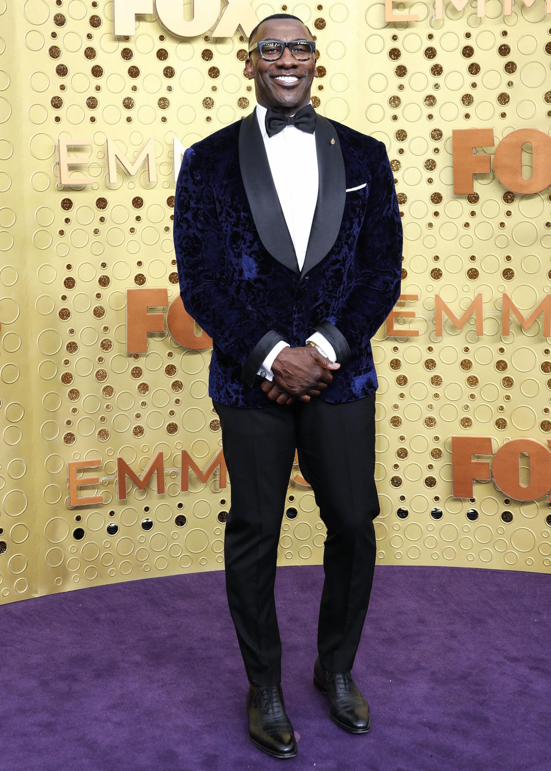 Shannon Sharpe at 71st Annual Primetime Emmy Awards