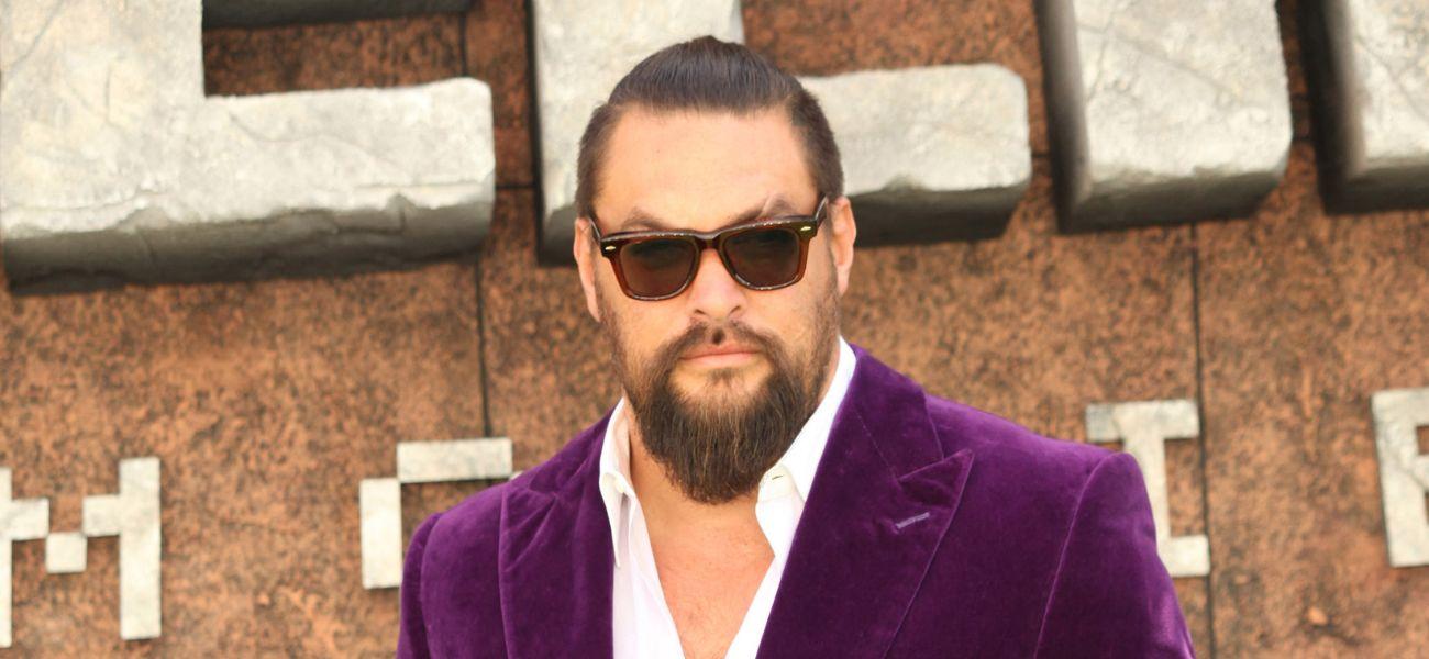 Jason Momoa on the red carpet