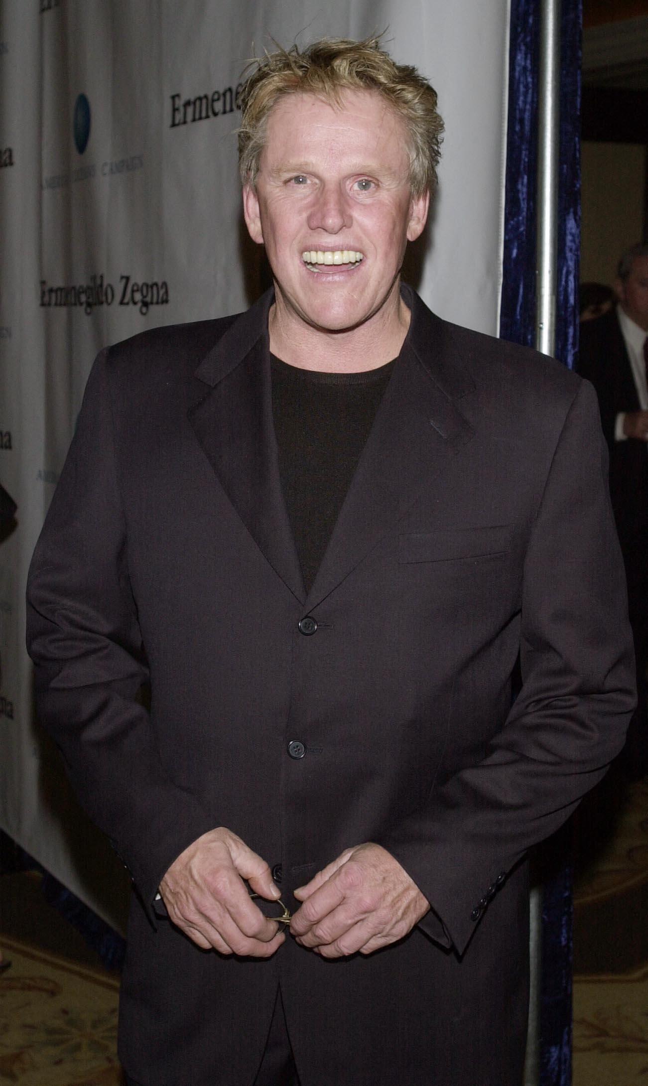 Gary Busey smiling