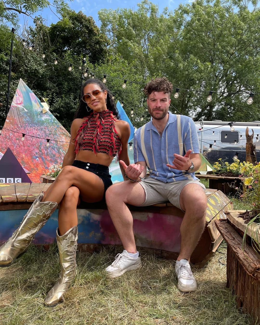 Calvin Harris and Vick Hope