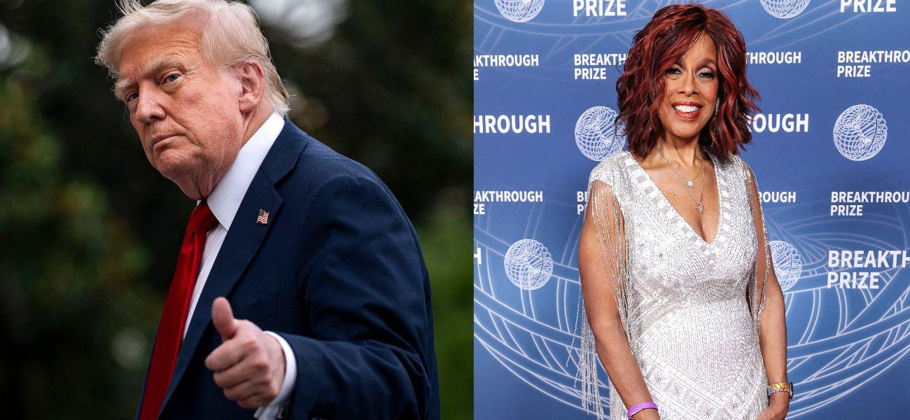 Photo of Donald Trump and Gayle King