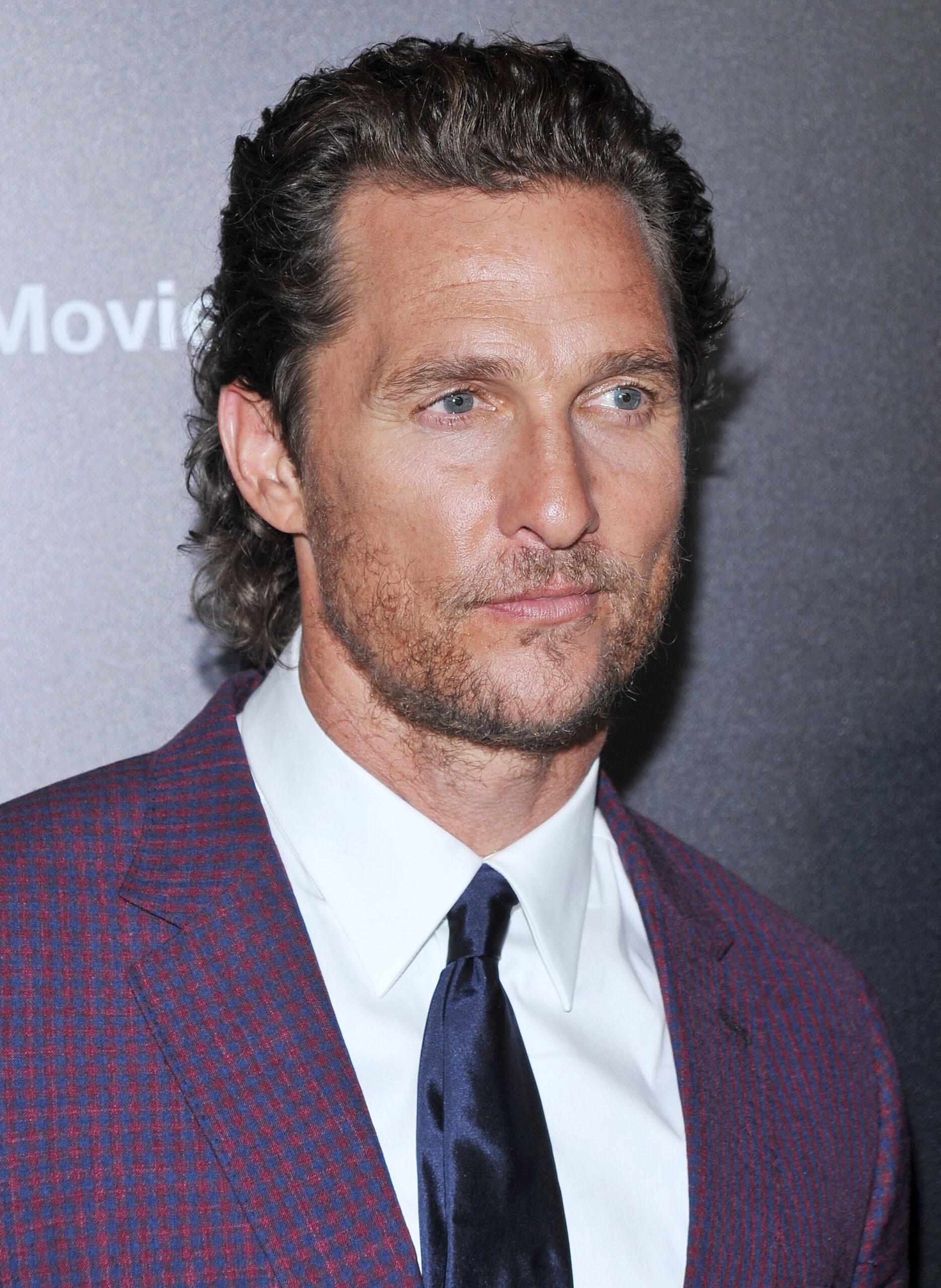 Matthew McCnaugey em "A torre escura" Premier de Nova York