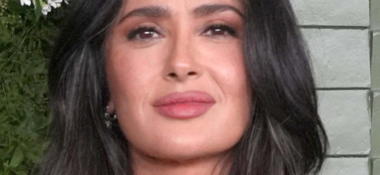 Salma Hayek close up