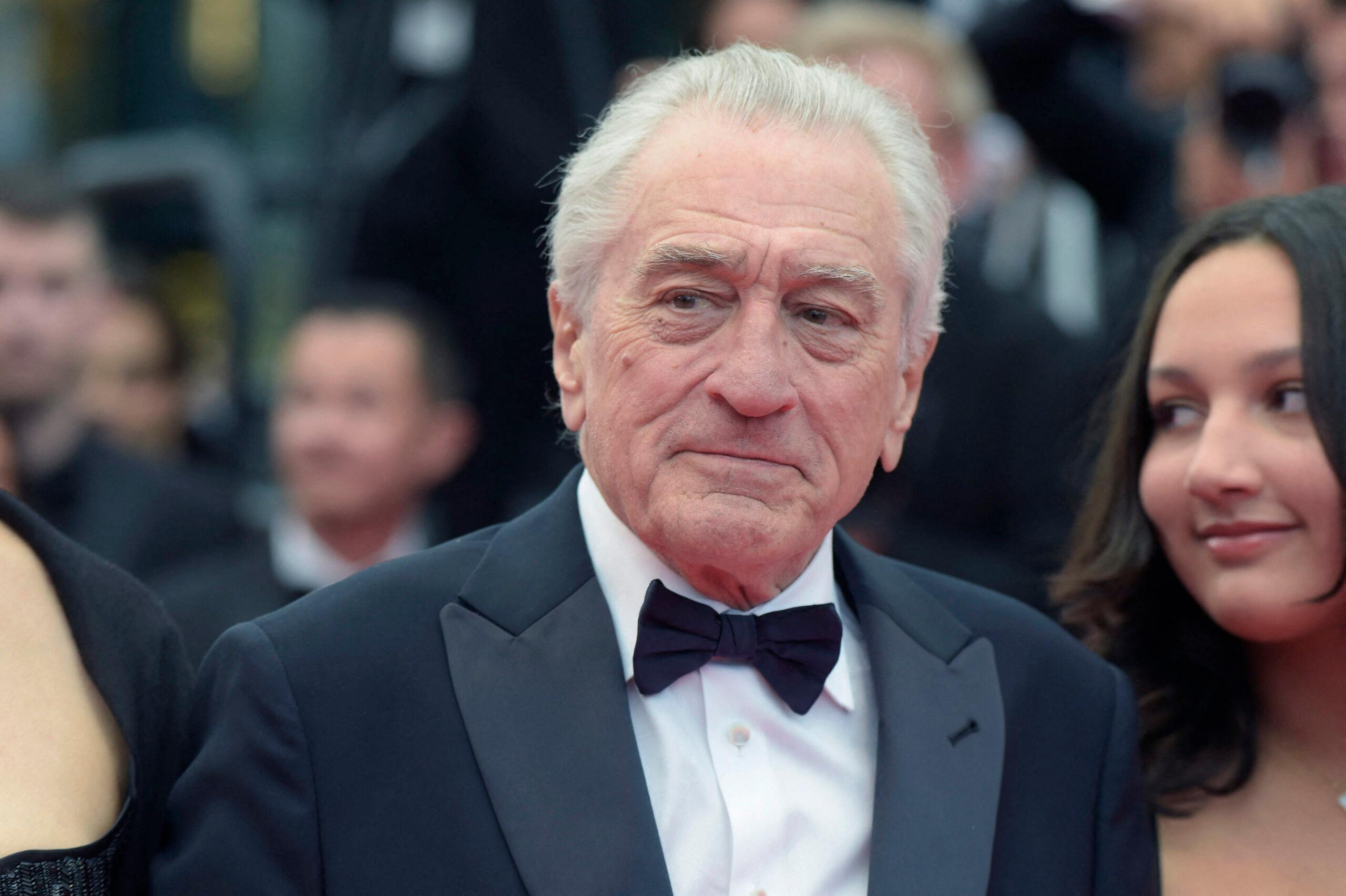 Robert De Niro attends the red carpet for the opening ceremony "Go in a day" Examination