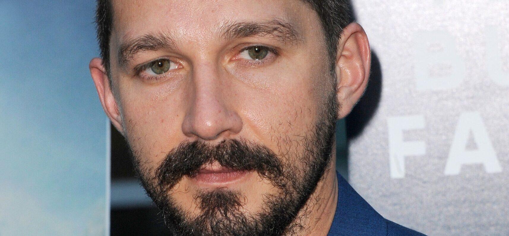 Shia LaBeouf at Los Angeles premiere of 'The Peanut Butter Falcon'