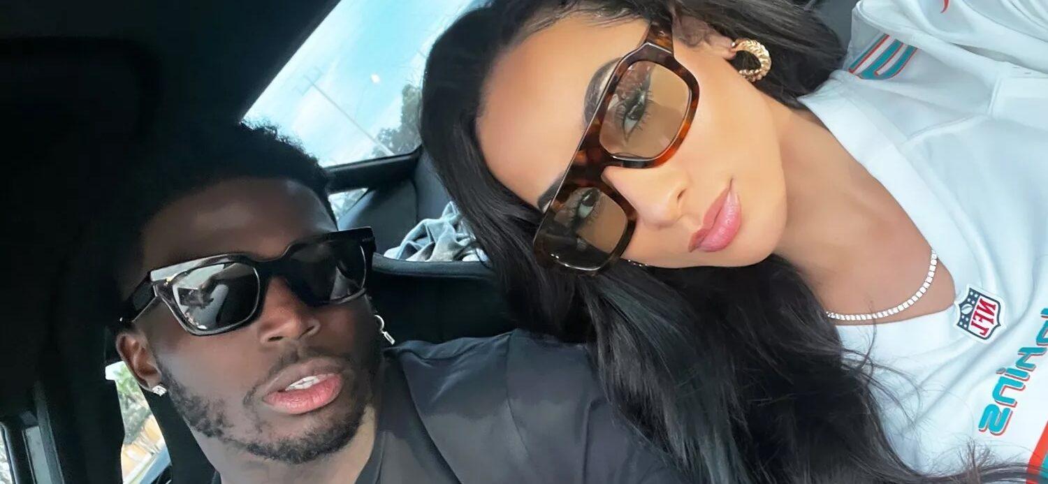 Keeta Vaccaro and Tyreek Hill selfie