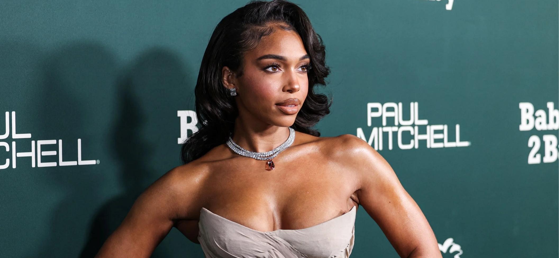 Lori Harvey posing