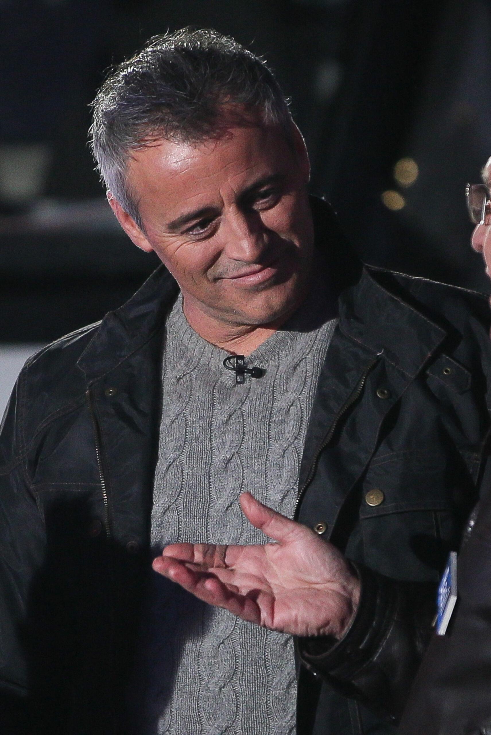 Top Gear Presenter Matt LeBlanc and Chris Harris promoting their new TV Series 'Top Gear' on BBC The One Show - London