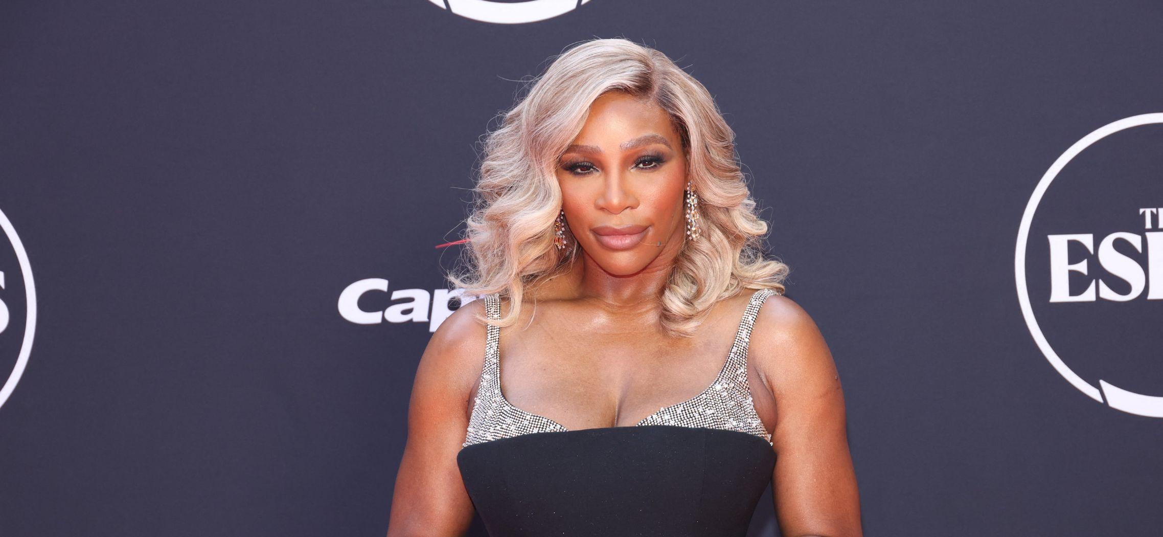 Serena Williams smiling