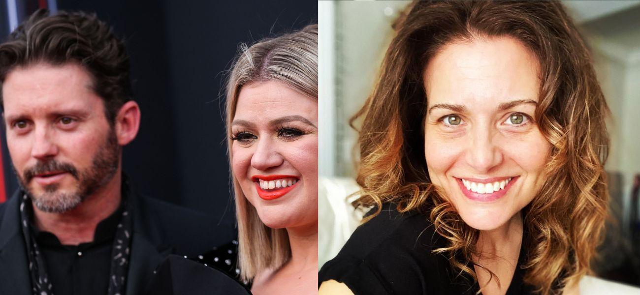 Photograph of Brandon Blackstock with Kelly Clarkson and Melissa Ashworth