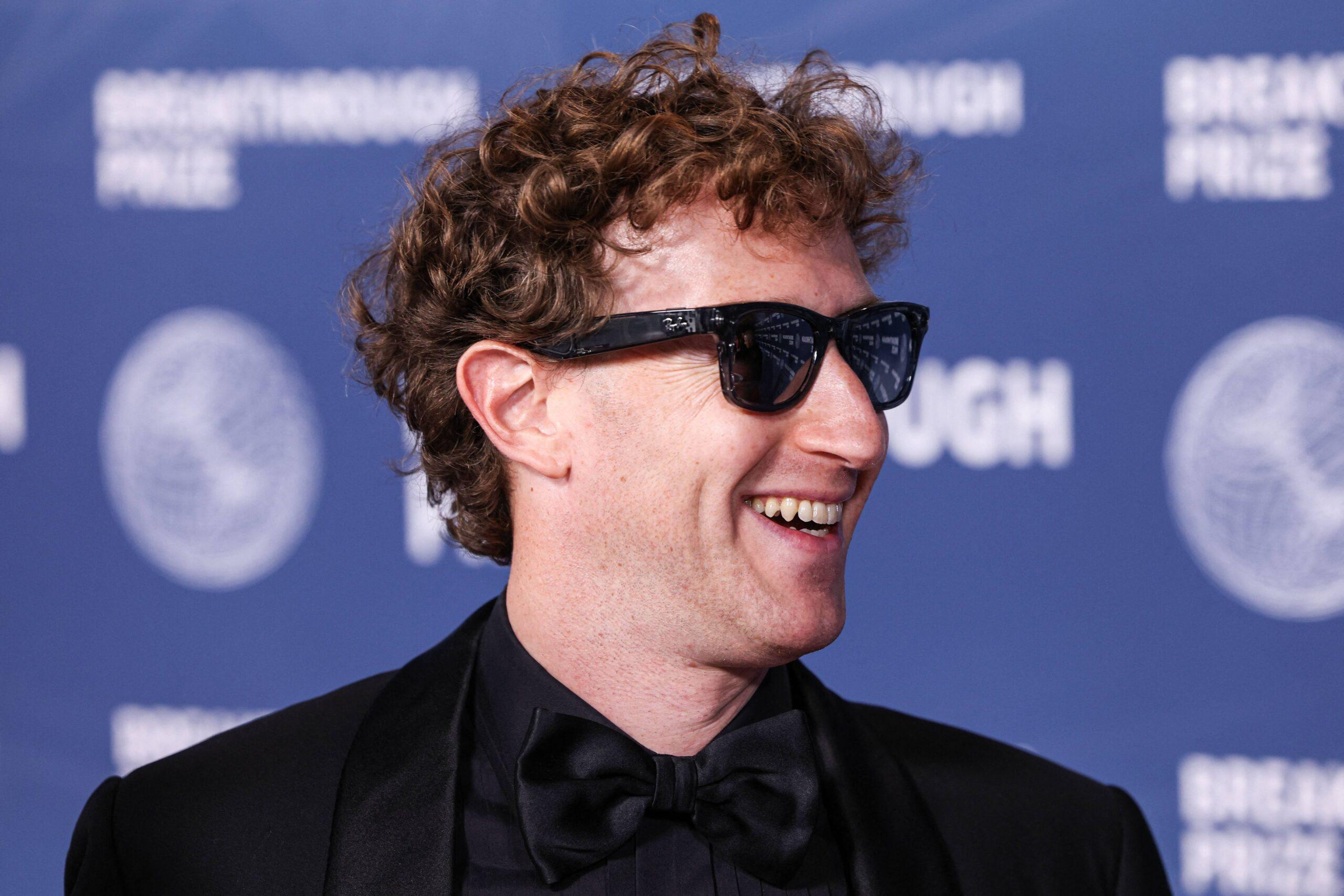 Mark Zuckerberg at the eleventh annual penetration award ceremony 2025