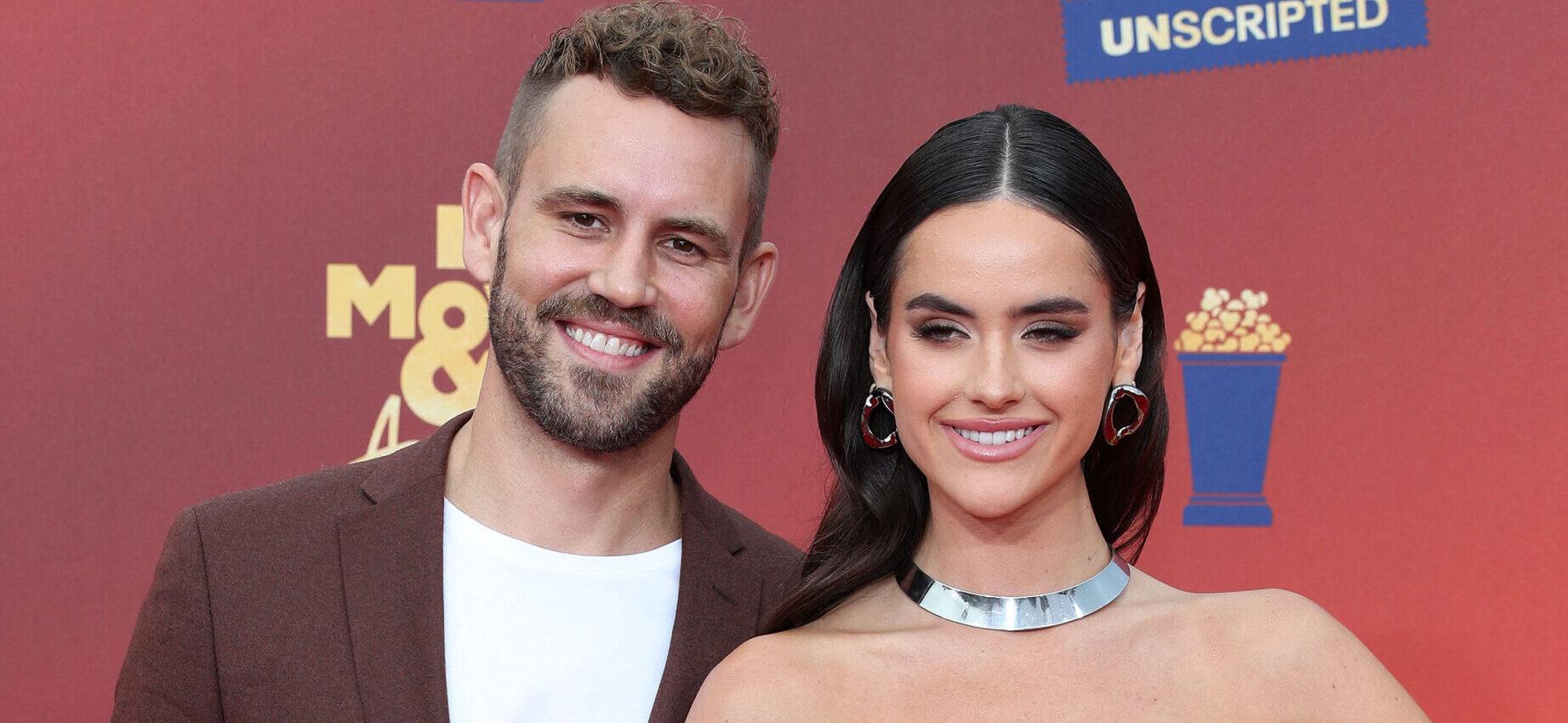 Nick Viall and Natalie Joy at the 2022 MTV Movie