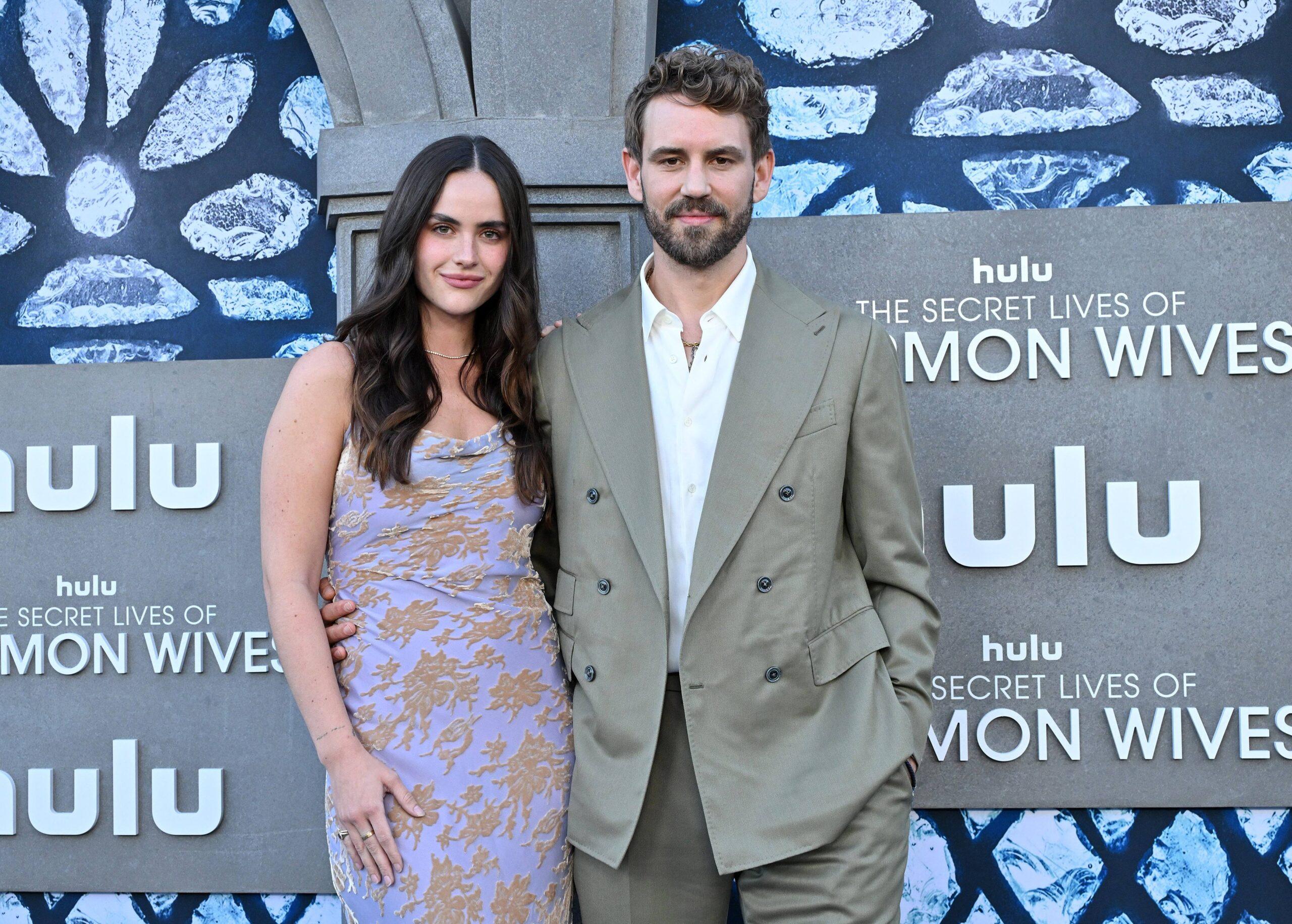 Natalie Joy and Nick Viall attend 'The Secret Lives of Mormon Wives' Season 2 Premiere