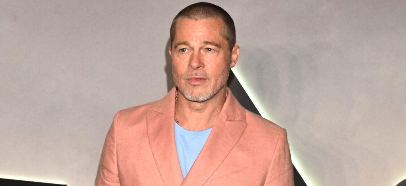 Brad Pitt at F1: The Movie Photocall