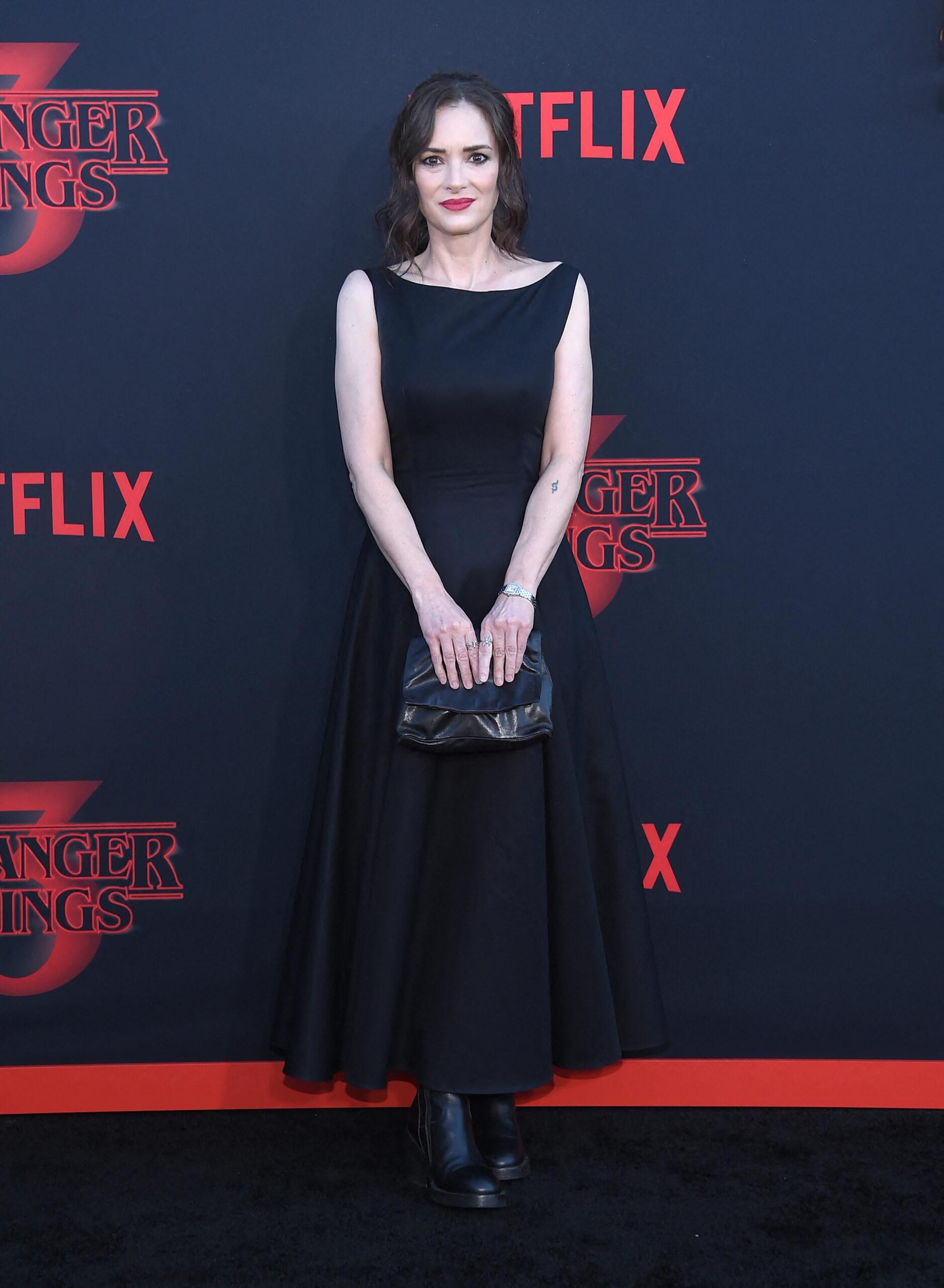 Winona Ryder in the first show of season 3 of