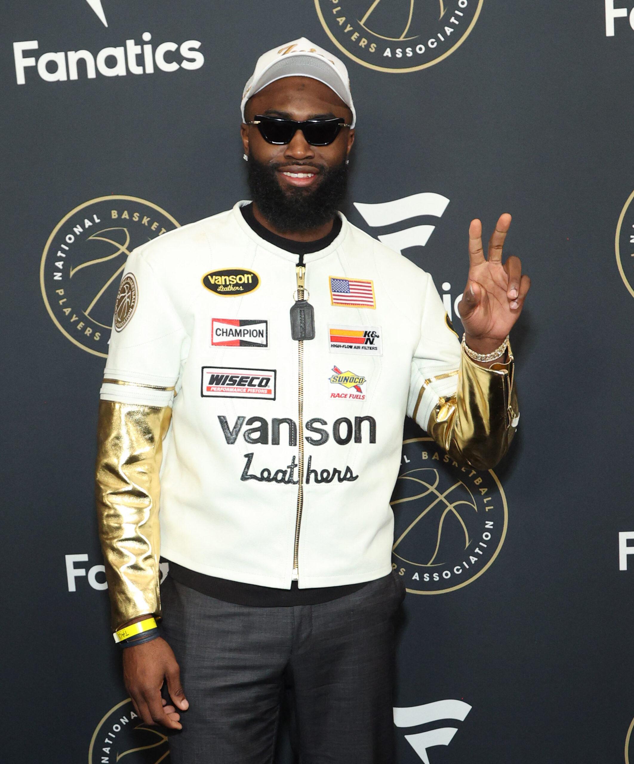 Jaylen Brown at Fanatics x NBPA Summer Players Party
