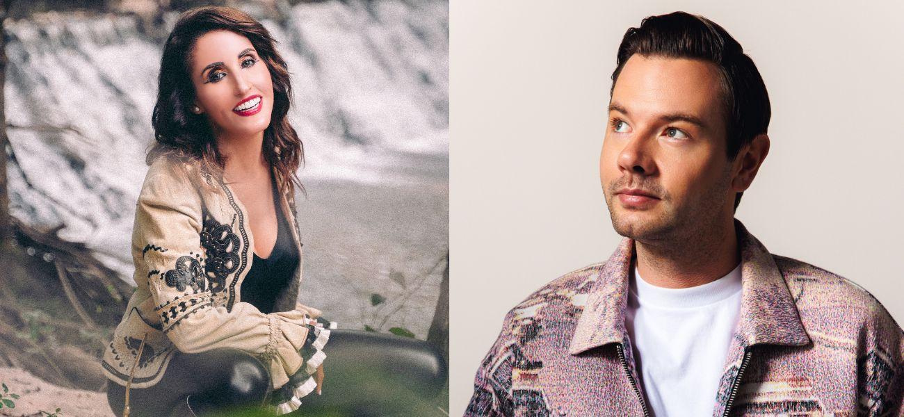 Laura Bryna (left) Sam Feldt (right)