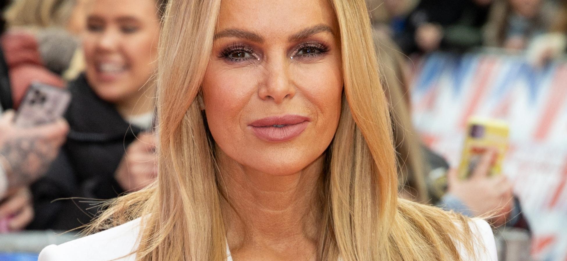 Amanda Holden smiling