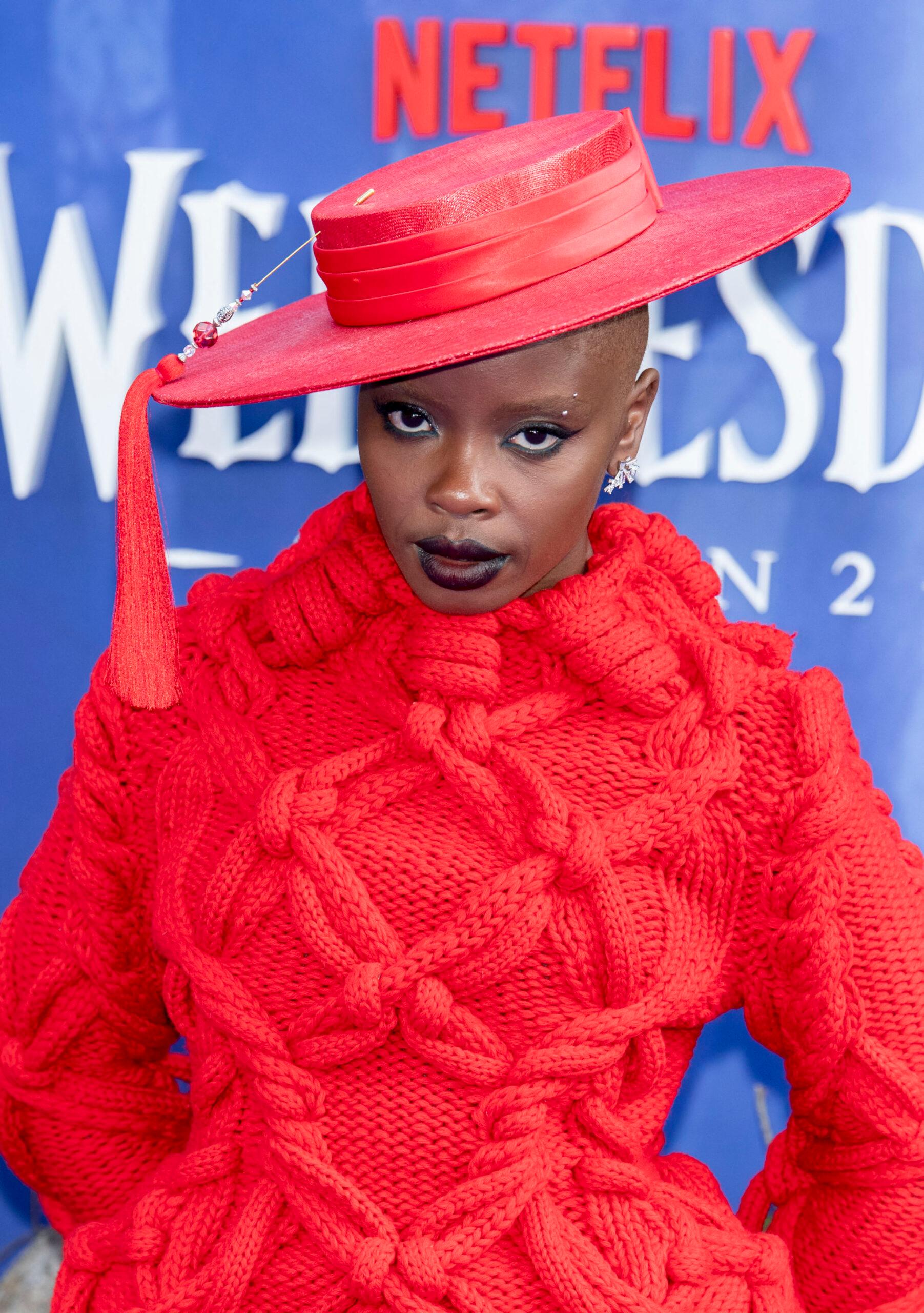 Joy Sunday at the global premiere of season two of 'Wednesday'