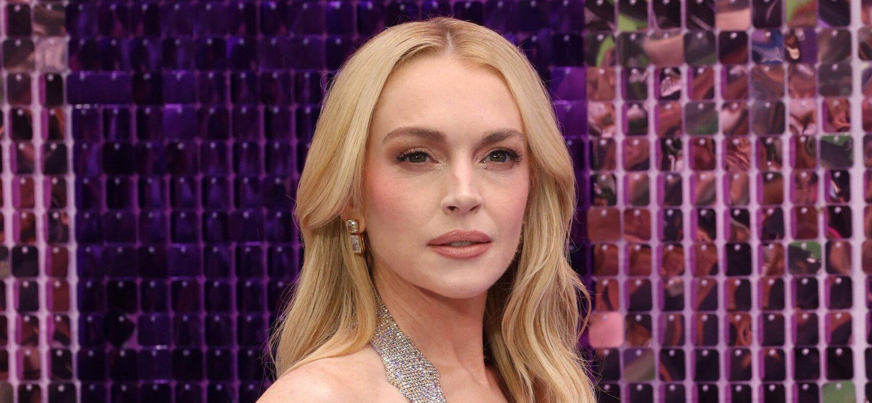 Lindsay Lohan at Freakier Friday Premiere