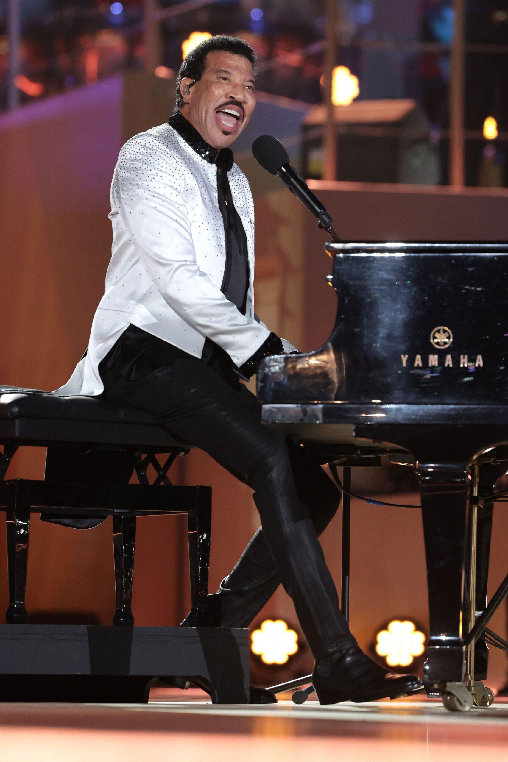 Lionel Richie at the Coronation Concert held in the grounds of Windsor Castle, Berkshire, to celebrate the coronation of King Charles III and Queen Camilla.