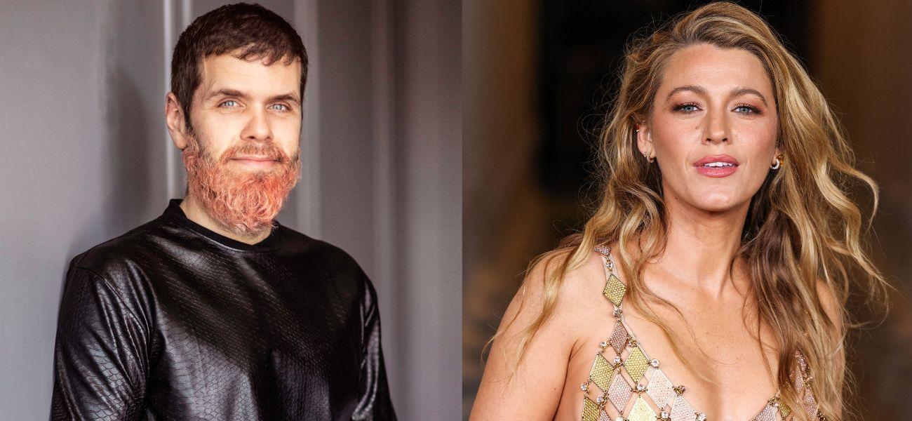 Perez Hilton (left) Blake Lively (right)