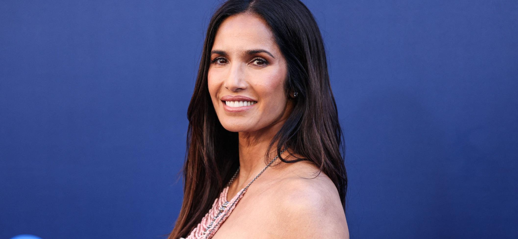 Padma Lakshmi smiling