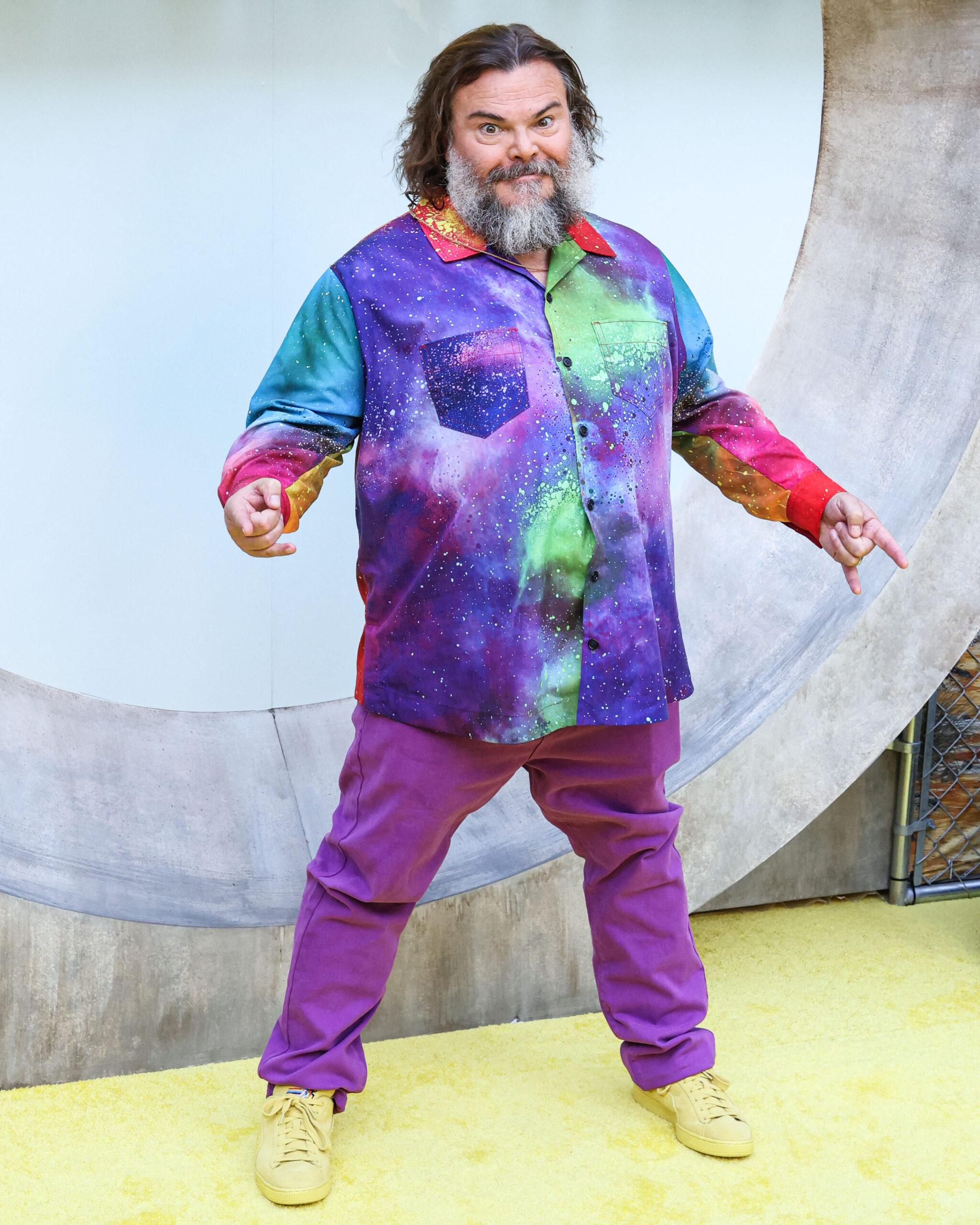 Jack Black at Lionsgate Films' 'Borderlands' Special Los Angeles Fan Event