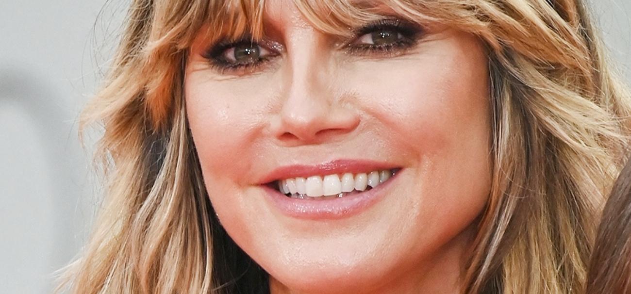 Heidi Klum close up