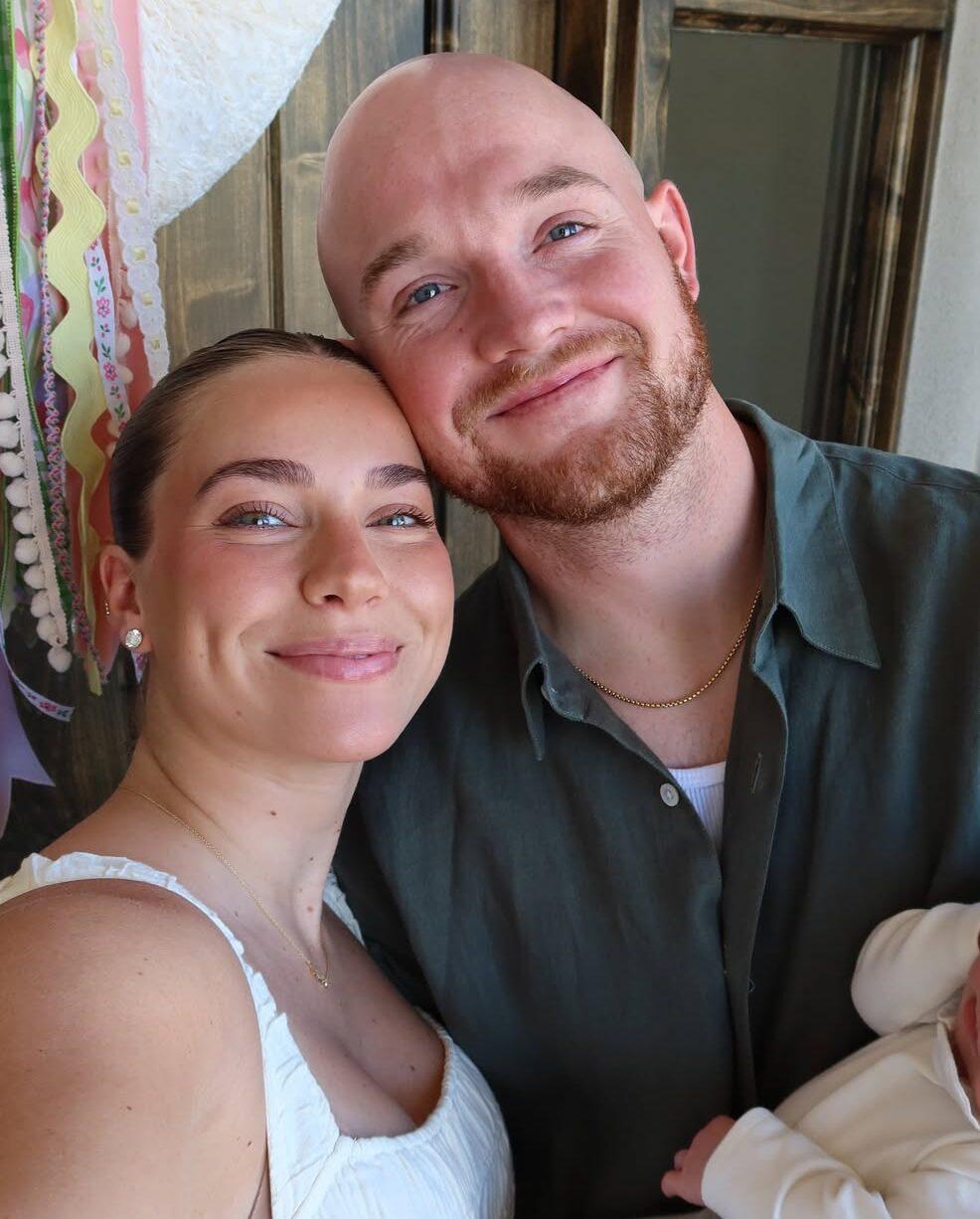 Emilie Kiser and her husband