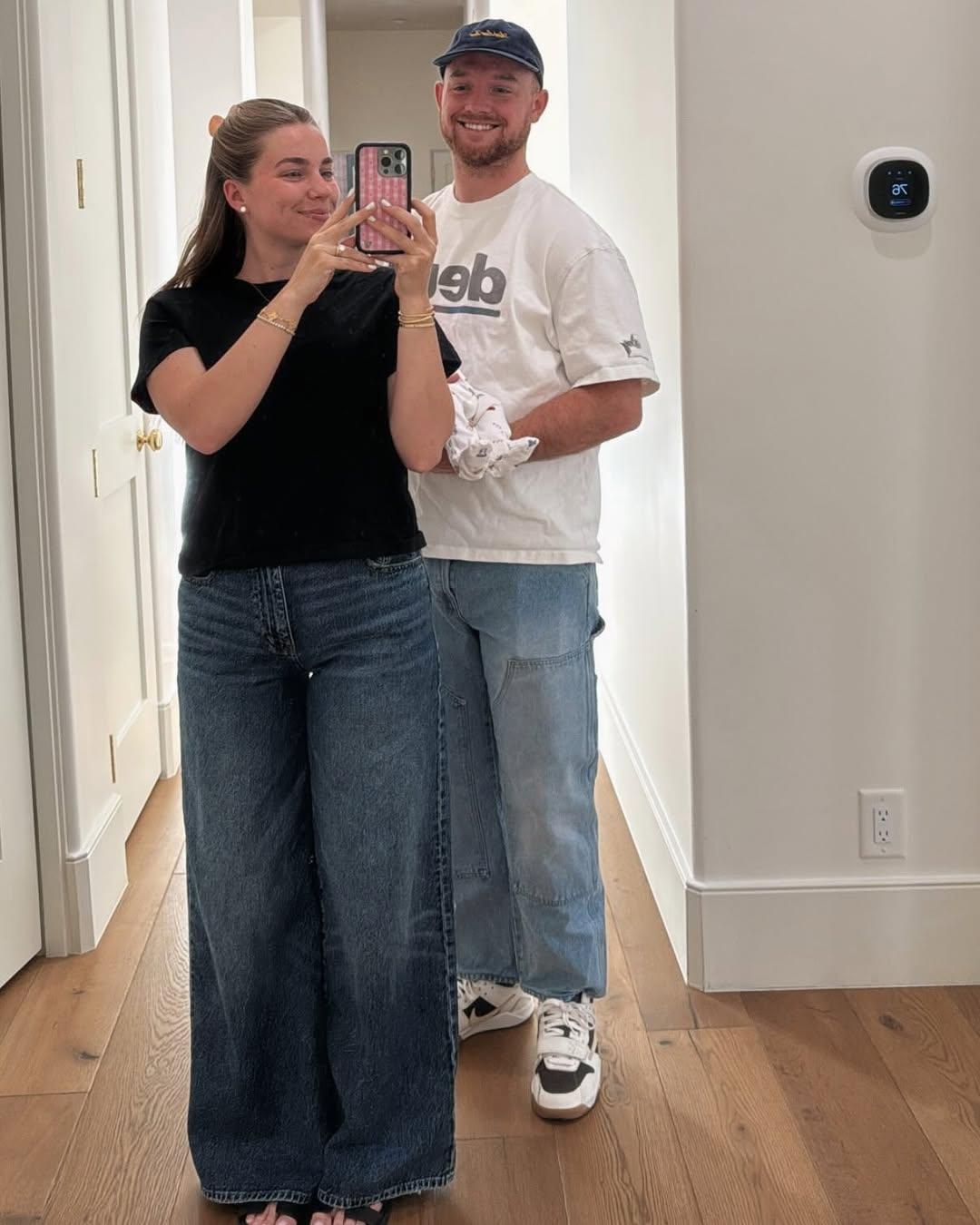 Emilie Kiser and her husband