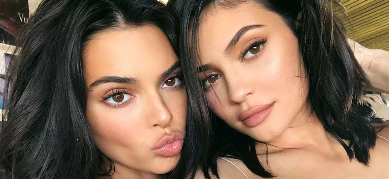Kendall Jenner and Kylie Jenner take a selfie