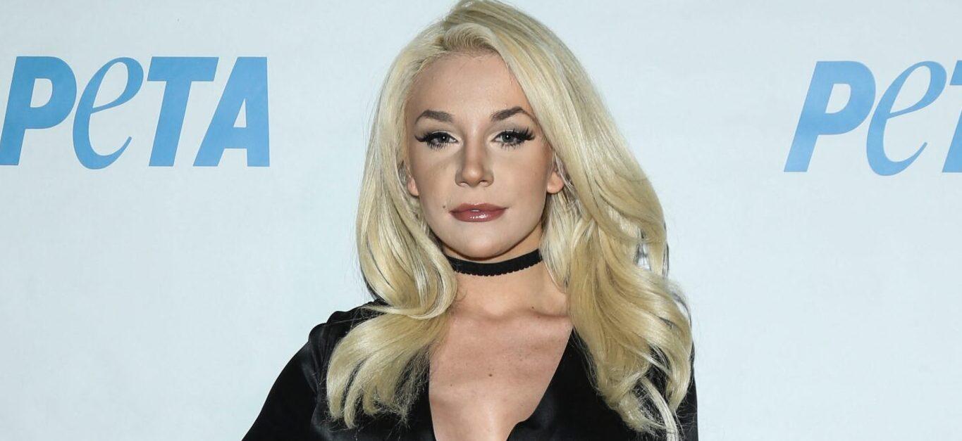 Courtney Stodden at Rather Go Naked Than Wear Fur" Opening Night Of PETA's "Naked Ambition" Exhibit