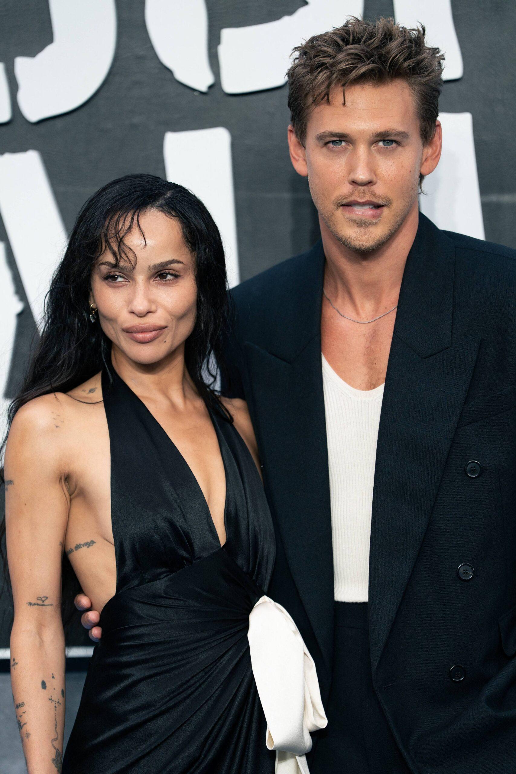 Zoe Kravitz and Austin Butler in the first presentation of the New York theft