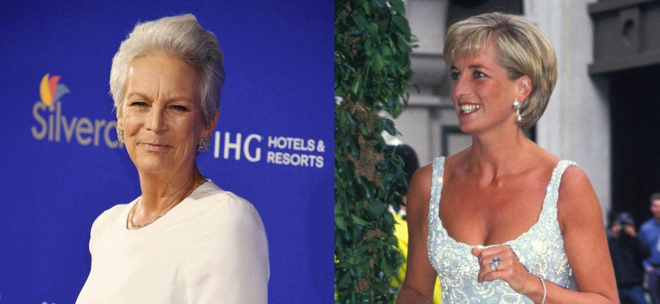Jamie Lee Curtis (right) Princess Diana (left)