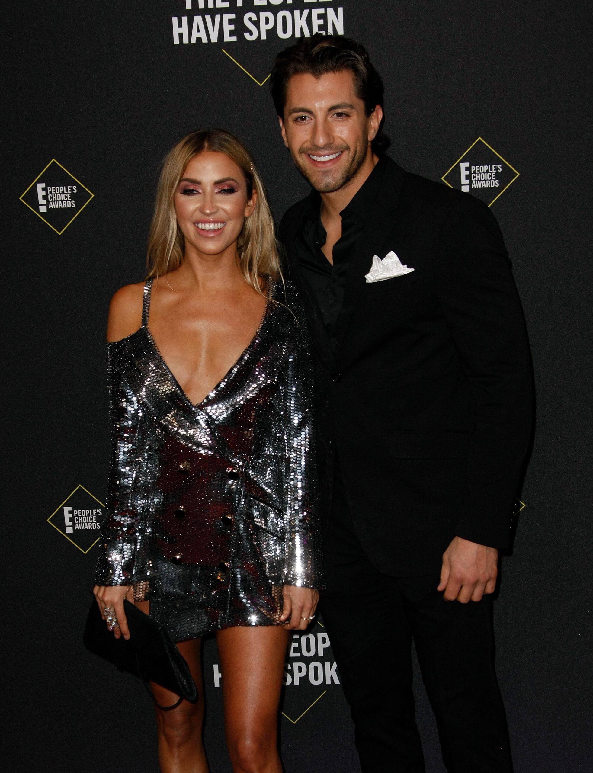 Kaitlyn Bristowe and Jason Tartick at the 45th Annual People's Choice Awards